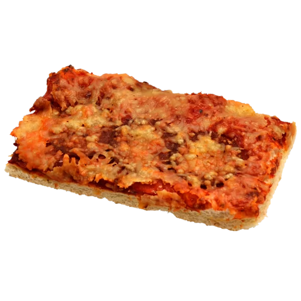 Szalámis sajtos pizza